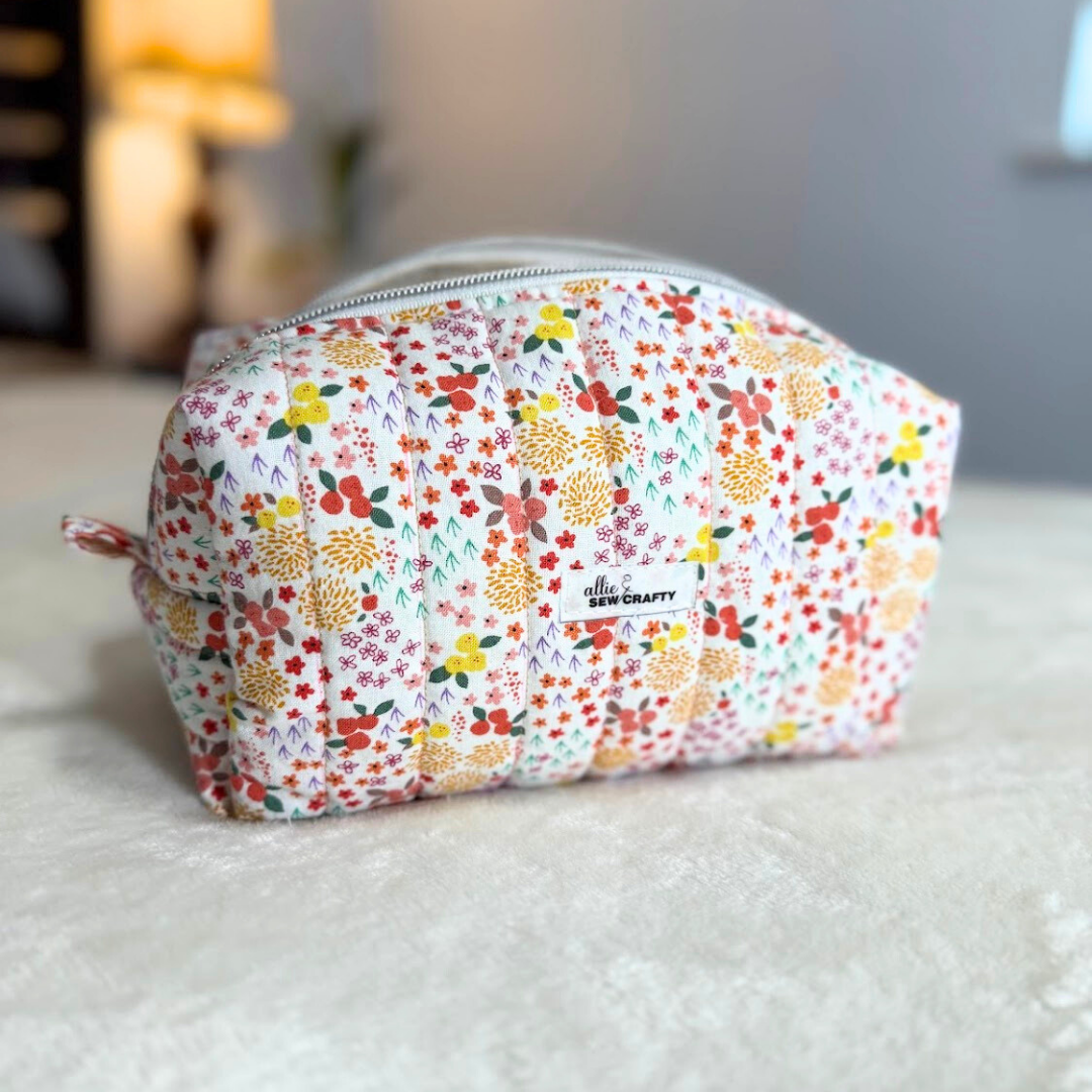 Boxy Pouches for Cosmetics