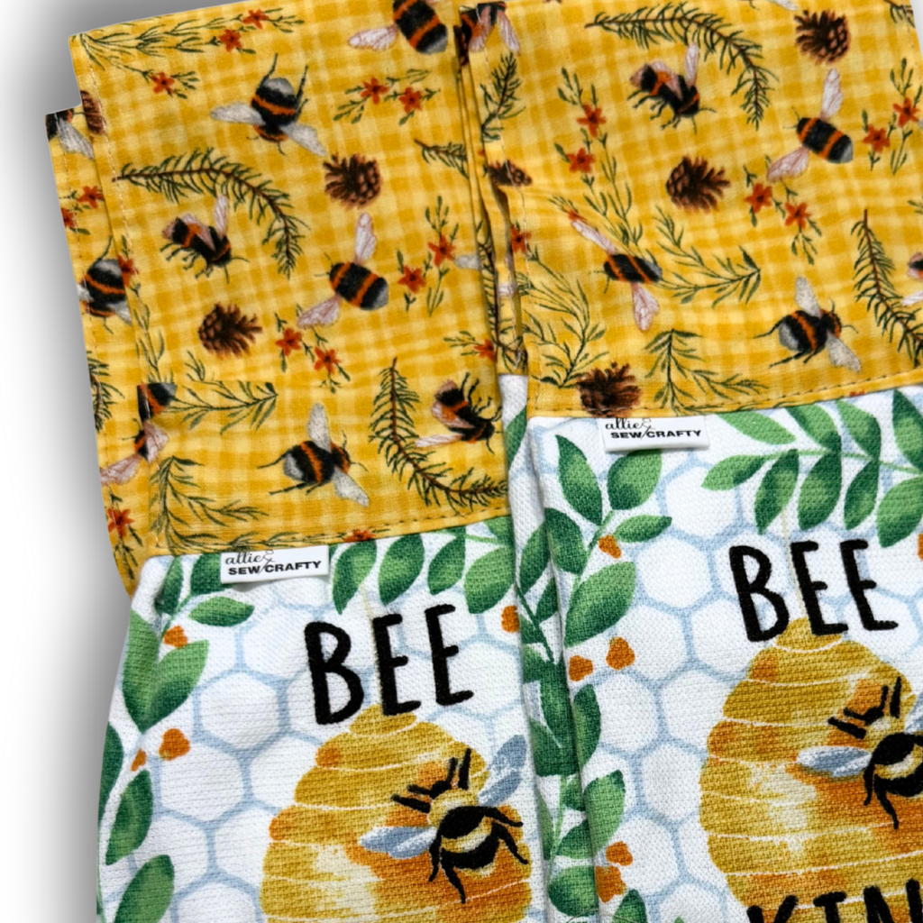 Kitchen Neck Scarf Towels - Bee Kind