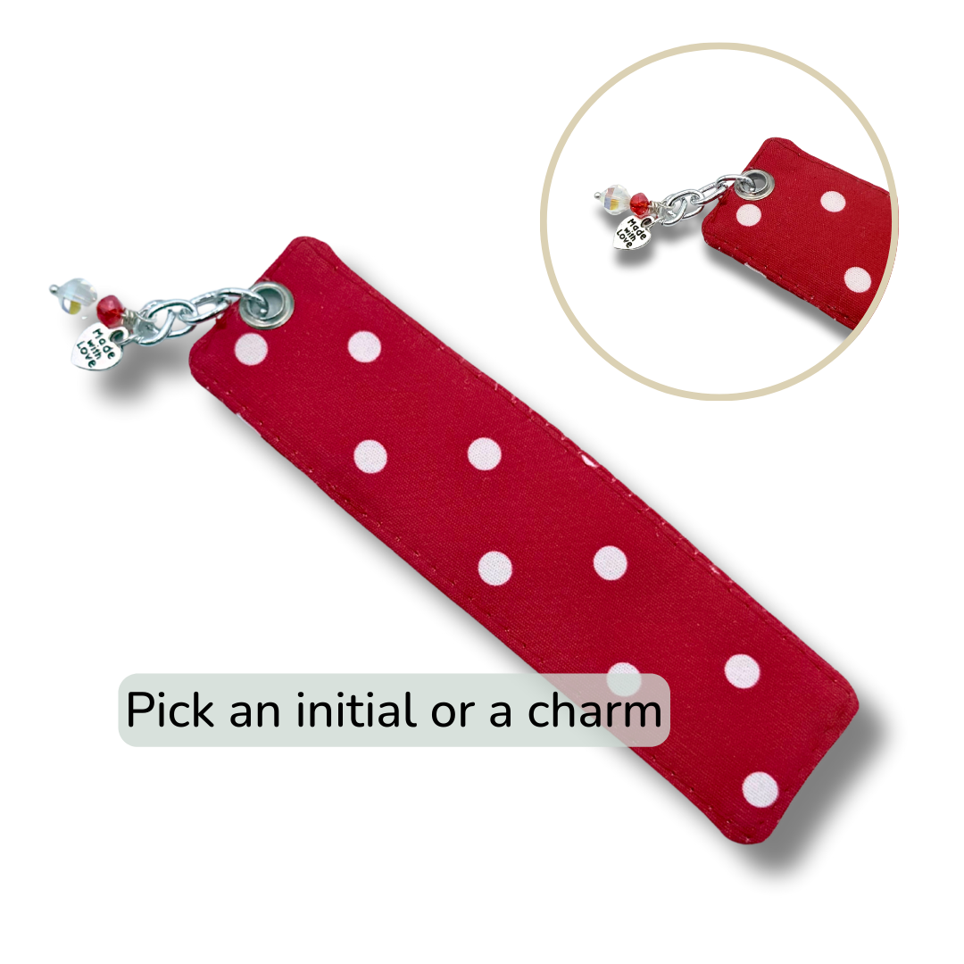 Valentines Bookmarks with Charms