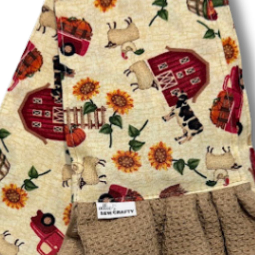 Kitchen Neck Towel - FarmHouse Design