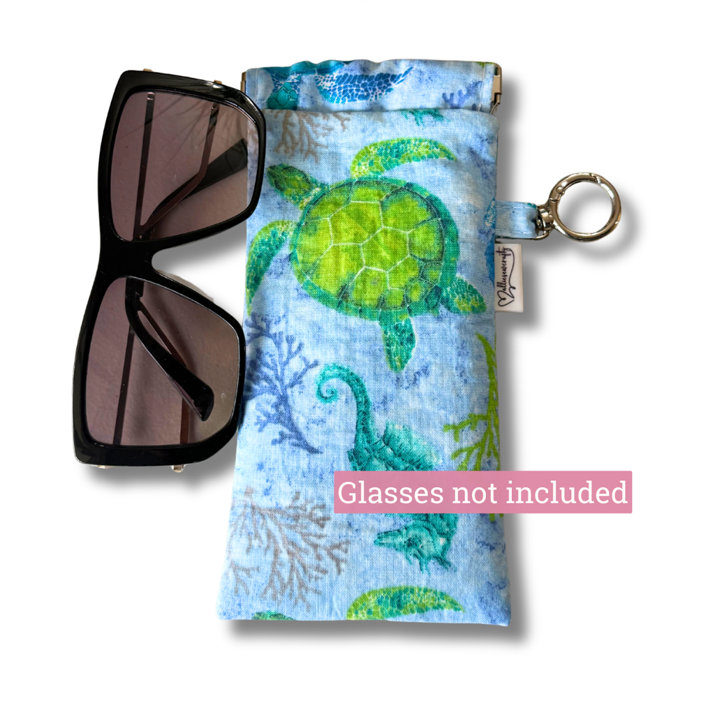 Sunglass Case Flexi Frame - Turtles