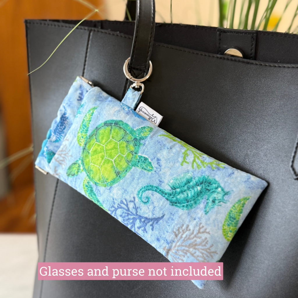 Sunglass Case Flexi Frame - Turtles