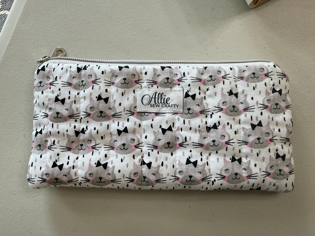Pencil Cases -  Whiskers & Grace Cat Lover Collection