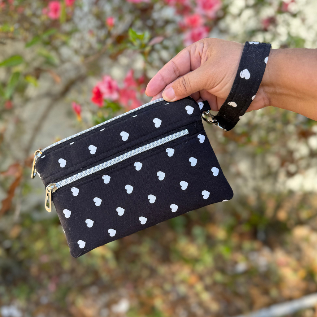 Double Zip Phone Wallet | Smartphone Pouch