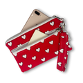 Double Zip Phone Wallet | Smartphone iPhone Pouch