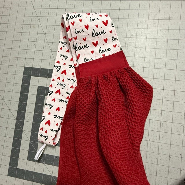 Valentines Scarf Towels