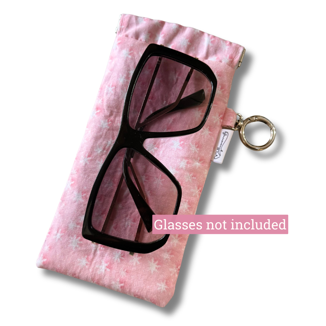 Sunglass Case Flexi Frame - Pink Snow