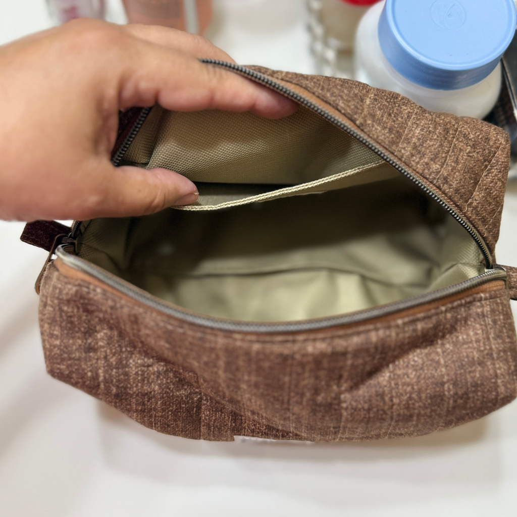 The Everything Pouch - Solid Heathered Espresso