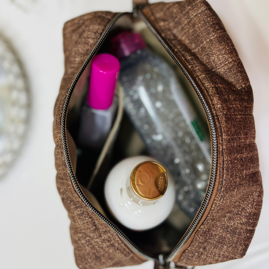 The Everything Pouch - Solid Heathered Espresso