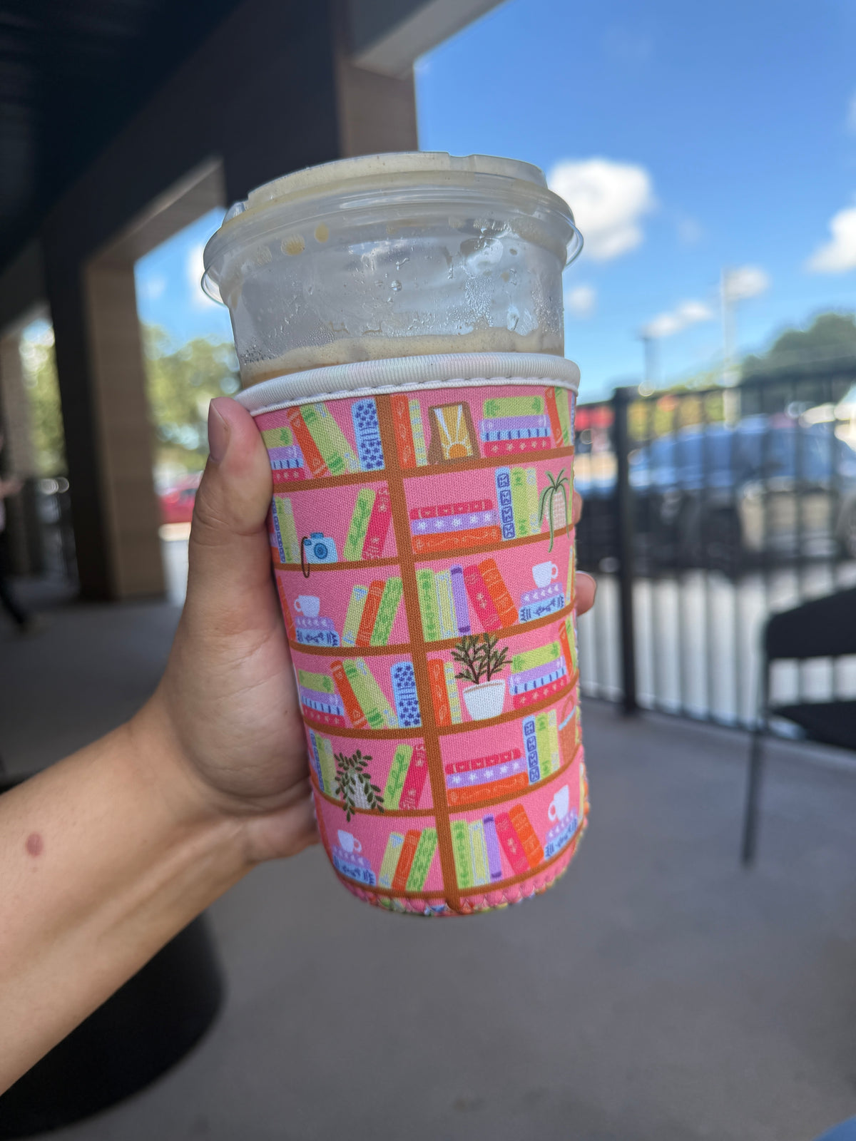 Books Lover | MD Reusable Coffee Sleeve