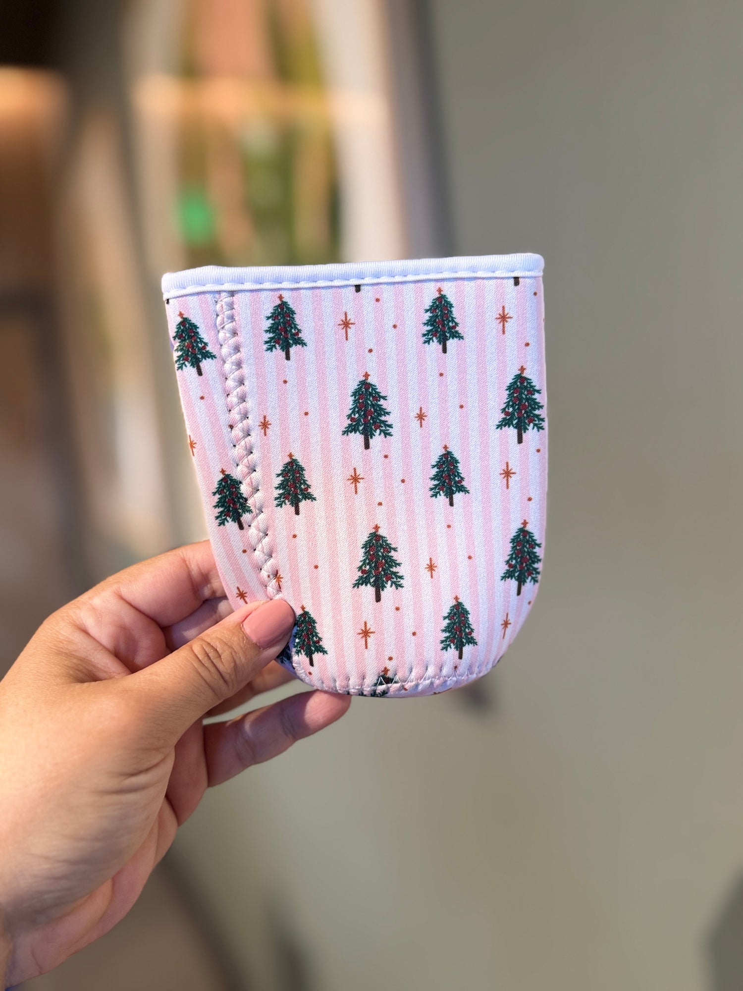 Vintage Christmas Stripes | MD Coffee Sleeve (Copy)