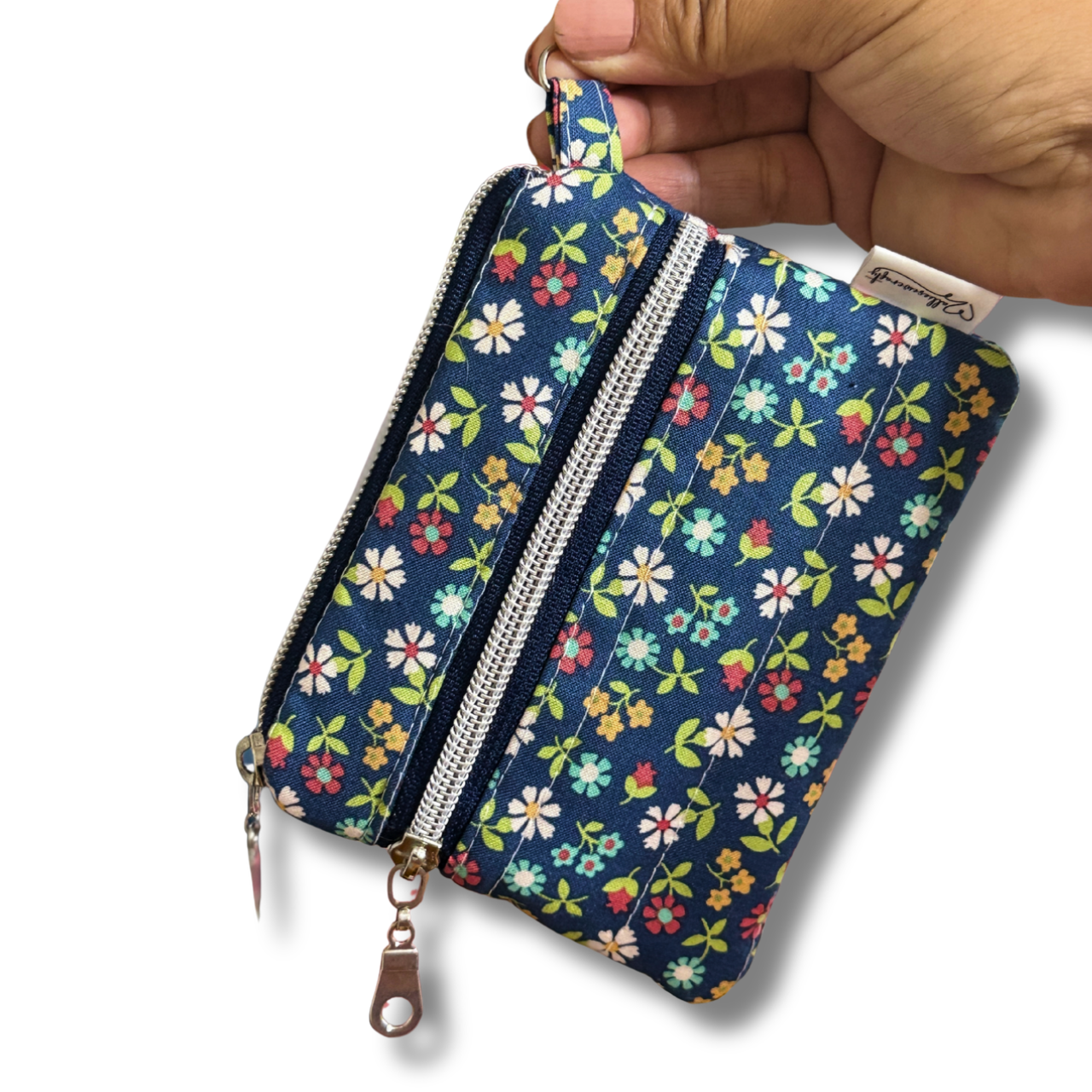 Keychain Wallets - Blue Wildflowers Meadow * Limited Edition*