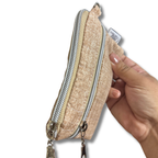 Keychain Wallets - Solid Heathered Beige