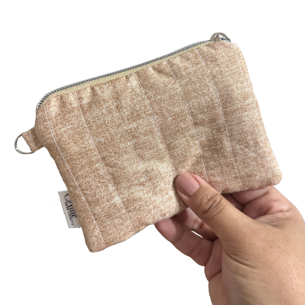 Keychain Wallets - Solid Heathered Beige