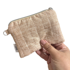 Keychain Wallets - Solid Heathered Beige