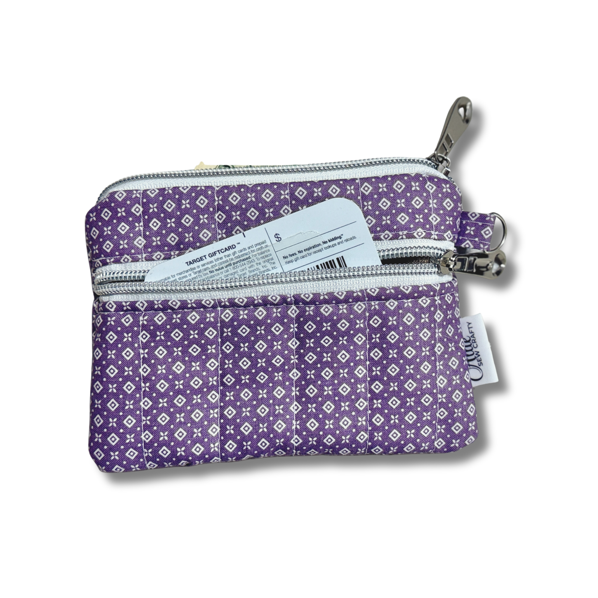 Keychain Wallets - Purple Diamond Dot Limited Edition